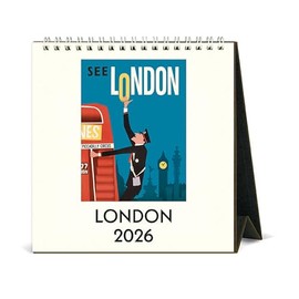 Cavallini 2026 Calendario de computadora, Londres (CAL26-14)
