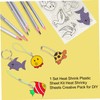 Vaguelly 1set Shrink Art Craft Kit Heat Shrink Sheet Material