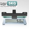 Winch Hitch Cradle Mount Plate, DACK Universal Receiver 10 x
