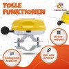 Bicycle Bell Kids - Excavator/Yellow - Funny Bicycle Bell Kids