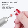 Nail Grinder Electric Portable Plastic USB 20000 RPM Nail Drill