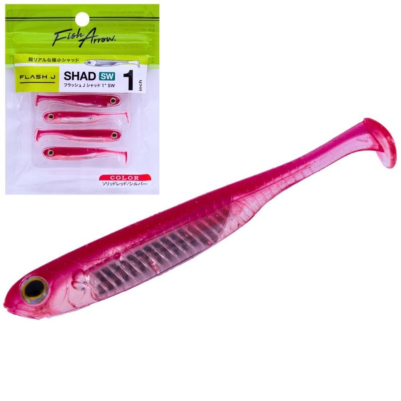 Fish Arrow F.A. Flash J Shad 1 SW #112 Inacco/Silver