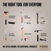 Picard Riveting Hammer BlackTec 500g - German Pattern, Cross Peen,