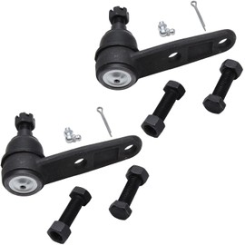 Detroit Axle - 6pc Front Suspension Kit for Chevy Aveo Aveo5 Pontiac G3 Wave Wave5 Suzuki Swift+ 2 Lower Ball Joints 2 Outer Tie Rod Ends 2 Sway Bar End Links Replacement