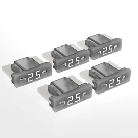 AUPROTEC Mini LP Car Fuses Blade Fuses 2A - 30A Selection: 25A Amp White Pack of 5