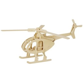 Marabu KiDS 3D Wooden Puzzle, Helicopter