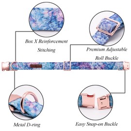 Lionet Paws Cute Dog Collar with Bow Tie, Adjustable Removable Bow Tie Collar for Puppies Small Medium Large Dogs and Cats Girls Boys Gift