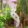 ART-CRAFT Capiz Shell Chain Garland Spiral White as Hanging Decoration
