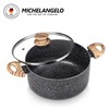 MICHELANGELO Stock Pot with Lid, Multipurpose Cooking Pot Nonstick, Induction
