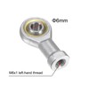 sourcing map 2pcs PHSA6 Female Rod End Bearing M6 Bore