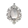 NKlaus Wall Reliquary silver Hanging House Altar Deco silver brass