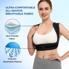 Vicorrect Posture Corrector for Women and Men: Adjustable Upper Back