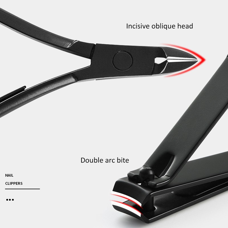 16pcs Stainless Steel Nail Clipper Eyebrow Scissors Pedicure Knife Manicure