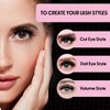 Perfect Key 200 Clusters Natural Look Eyelash Extensions Wispy Lash
