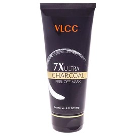VLCC 7X Mascarilla Peel Off Ultra Carbon - Limpieza Profunda - Mascarilla Facial con Ácido Salicílico y Árbol del Té para Puntos Negros - 100 g