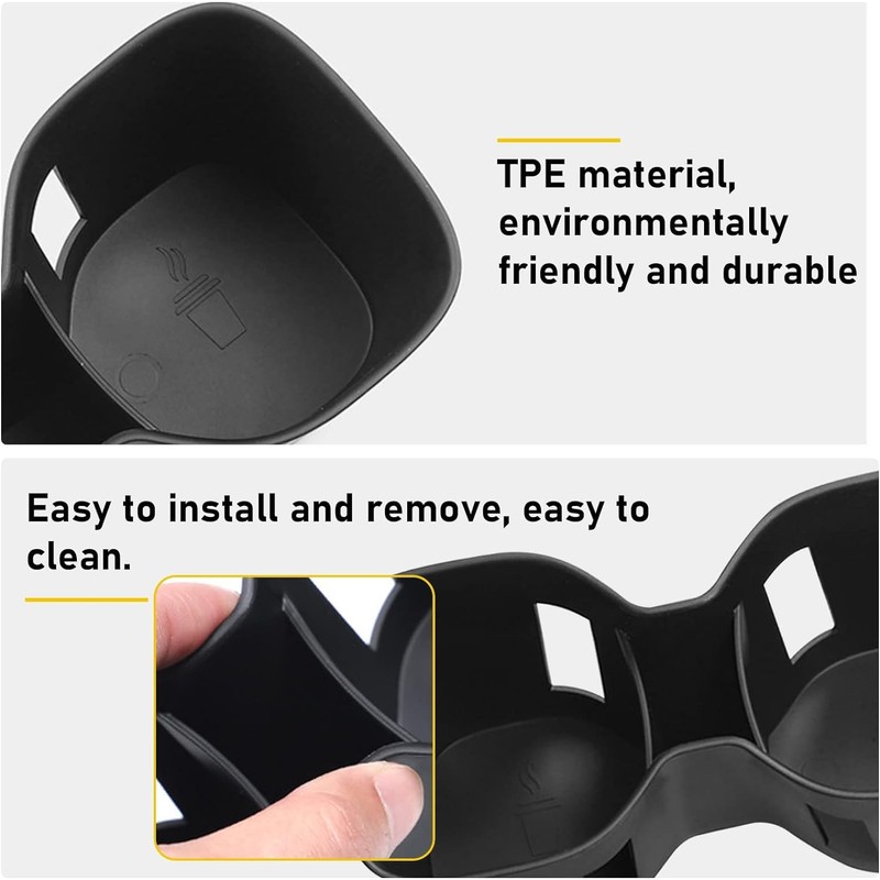 Center Console Cup Holder Inserts,Compatible with 2023 Honda CRV Cup