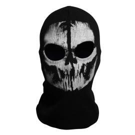 Unbranded Balaclava Tactical Skeleton Ghost Skull Full Face Mask Windproof Warm Face Masks - 02