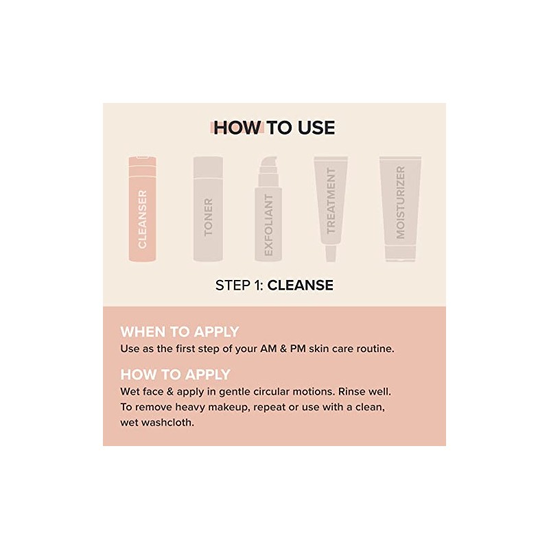 Paulas Choice Skin Balancing Oil-Reducing Cleanser for Normal, Combination, and