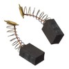 SPARES2GO Carbon Brushes Set for Makita Belt Sander 6mm x