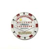 3D Resin Las Vegas Poker Chip Fridge Magnet 2.87in Decor