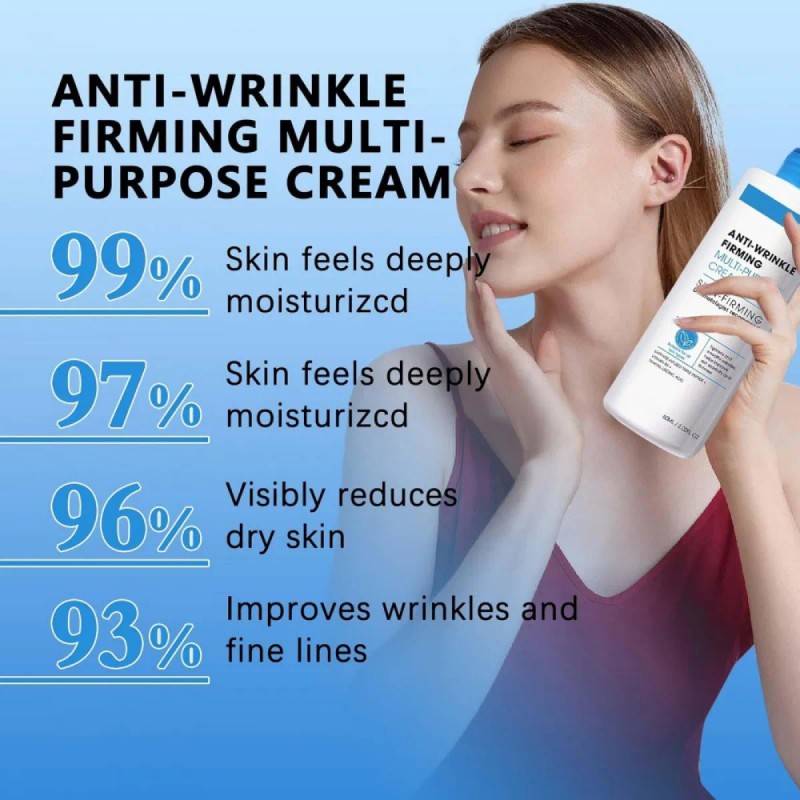 Crema Revitalizante Para Arrugas, Hidrata Y Suaviza La Piel`