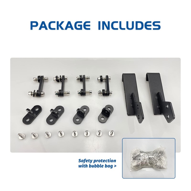 GT Wing Spoiler Aluminum Lightweight Rear Spoiler Clamp Type Rear