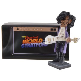 VOGLER Joh. Vogler GmbH Funny Life - Pop Star Tafkap, Purple Rain, Made of Artificial Stone, Hand Painted Warren Stratford Collection