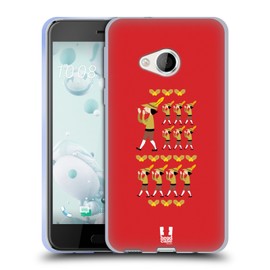 Head Case Designs Pipers Piping 12 Days Of Christmas Soft Gel Case for HTC U Play