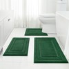 HOMEIDEAS Bathroom Rugs Sets 3 Piece, Super Soft and Absorbent