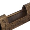 Chinese Antique Lock Retro Classic Pattern Design Bronze Brass Material