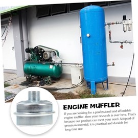 Levemolo Lawn Mower Muffler 299106 Compatible Small Engine Muffler Easy Install Garden Equipment Engine Part