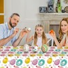 Easter Tablecloth, 137 x 274 cm, Easter Eggs, Rabbit Tablecloth,