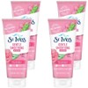 St. Ives Scrub Rose & Aloe, 170g, 4 pieces / 세인트이브스 스크럽 로즈 앤 알로에, 170g, 4개