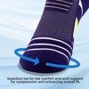 Copper Cushioned Athletic Ankle Socks, Low Cut Training Socks, Odor