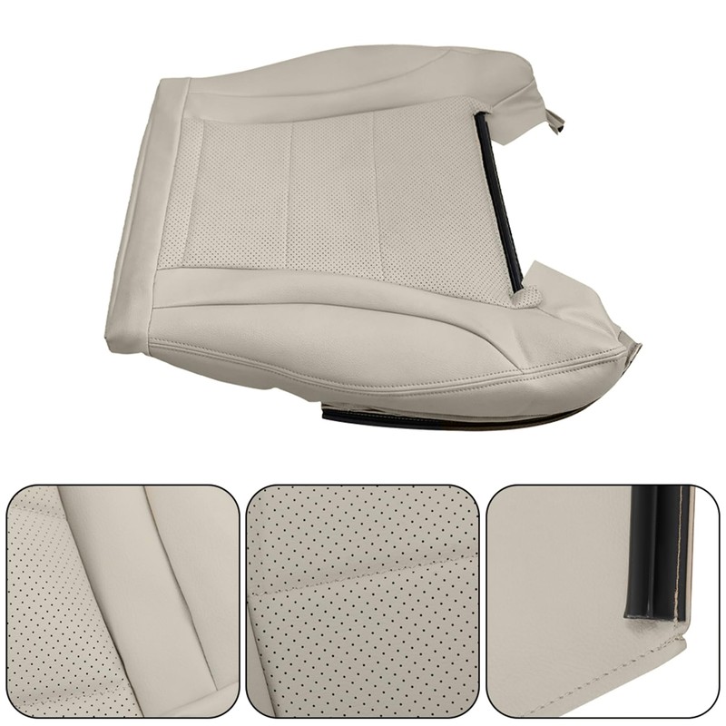 waltyotur Driver Bottom Seat Cover Camel Tan Replacement for C300
