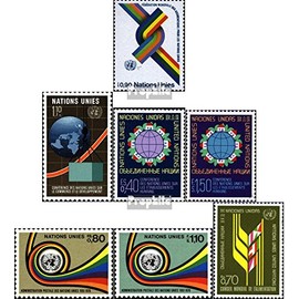 UN - Geneva 56,57,58-59,60-61,62 (complete.issue.) Volume 1976 completeett unmounted mint/never hinged ** MNH 1976 WFUNA, WFC, UNPA U.A. (Stamps for collectors)