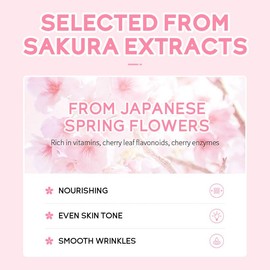 AKARY Mascarilla Facial De Barro De Arcilla Sakura Para Limpieza Profunda, Mascarilla Natural Para El Cuidado De La Piel Que Limpia Los Poros,...     