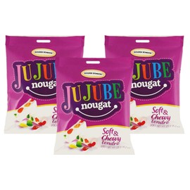 Golden Bonbon Jujube Nougat, 120 Grams Bag