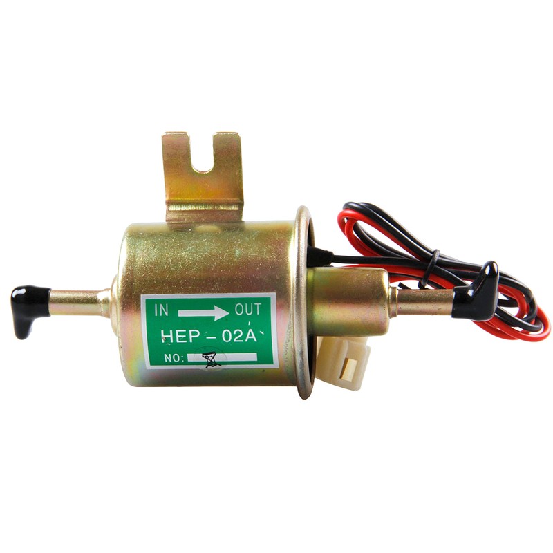 Universal Metal Solid Gasoline Petrol 12V Inline Vehicle Electric Fuel