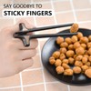 2Pcs Finger Chopsticks, Snack Chopsticks for Gamers Snack Clips Gamepad