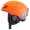 Phantom Helmet with Audio and Snow Supra Goggle (Orange, Small)