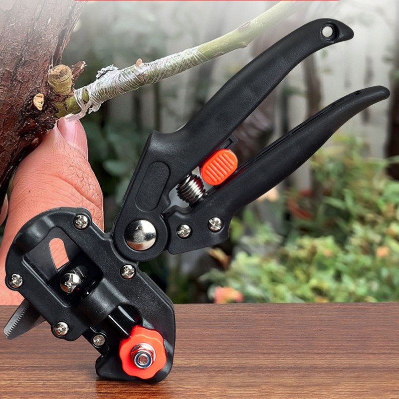 Grafting Cutter Double Edged Blade Plastic Handle Multifunctional Grafting Tool