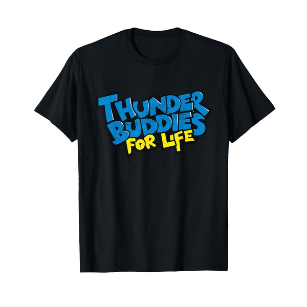 Thunder Buddies For Life Graffiti Style T-Shirt