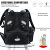 MELOTOUGH Welding Tool Backpack Large Capacity Welding Bag for Tools