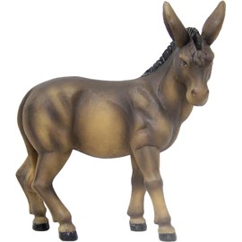 FADEDA Donkey/Height: 7 cm/Hand-painted/Detailed Nativity Scene Figures - Christmas Table Decoration Nativity Accessories