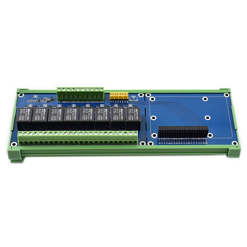 Waveshare Expansion Board 8 Channel Relay Expansion Board 5V Power