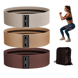 Fabric Loop Resistance Bands Fitness Band Knitting Booty Band Set Sports Fitness Bands Made of Fabric Leg Training Home Exercise Bands for Men and Women