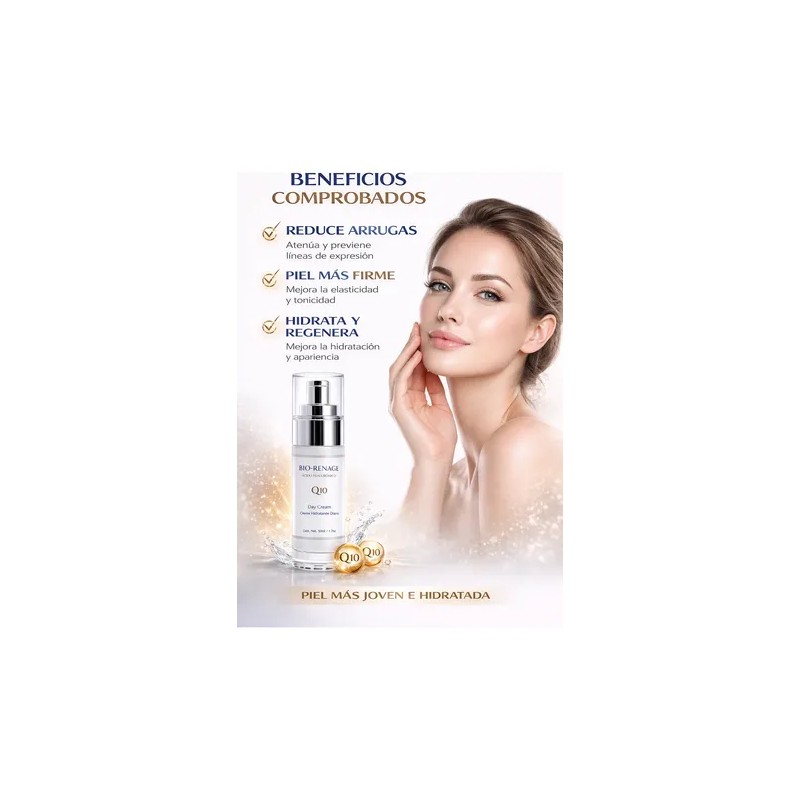Crema Facial Antiarrugas Mujer Hidratante Reafirmante 50ml
