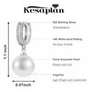 Pearl Earrings for Women 14K Gold Plated Hypoallergenic Pearl Earrings