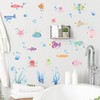 Mestiker Fish Flock Wall Sticker, Whale, Wall Sticker, Sea Creatures,